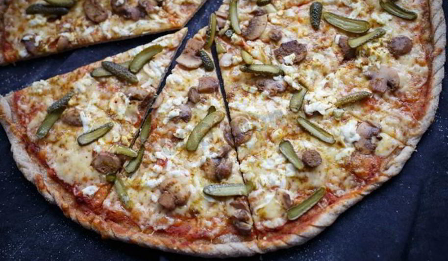 Рецепт пицца с адыгейским сыром