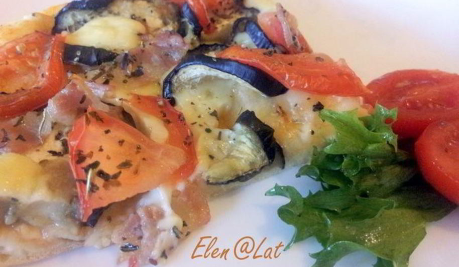 Рецепт пицца с баклажанами