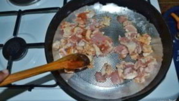 ШАГ 2. пицца с курицей и ананасами