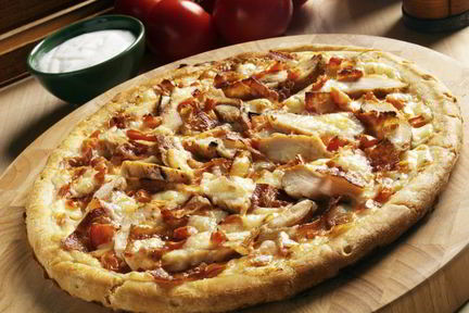 Пицца с курицей