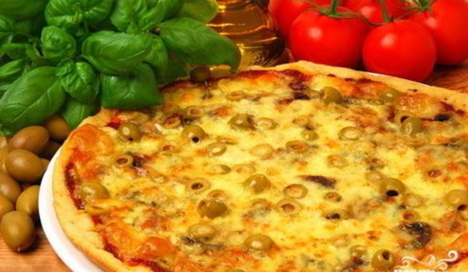 Рецепт пицца с морепродуктами в мультиварке