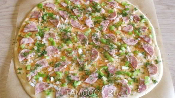 ШАГ 8. пицца с сыром сулугуни