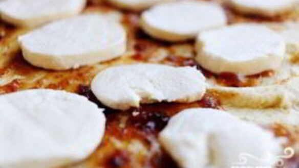 ШАГ 3. пицца с ветчиной и аругулой