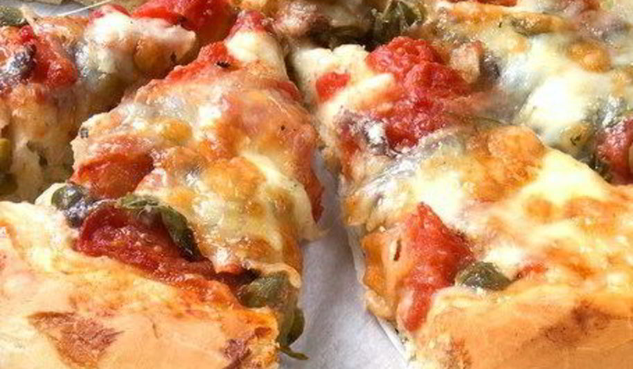 Рецепт пицца с ветчиной и шампиньонами