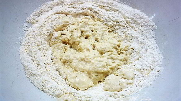 ШАГ 5. пицца с ветчиной, инжиром и козьим сыром