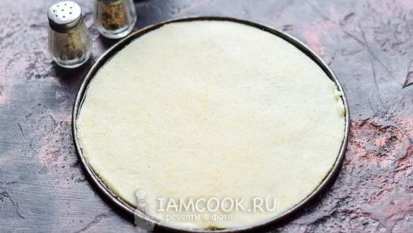 ШАГ 9. пицца с ветчиной, сыром и помидорами