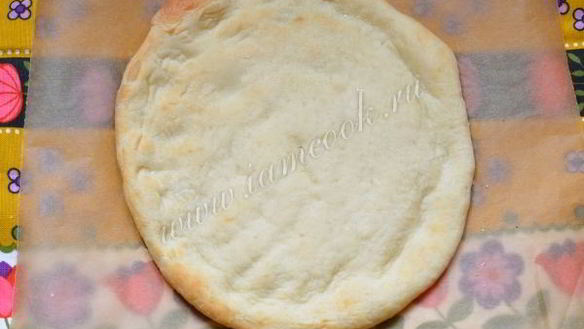 ШАГ 2. пицца со сливовым соусом