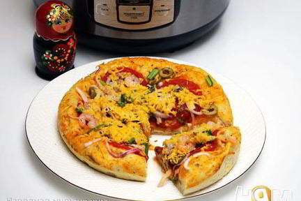 Пицца в мультиварке