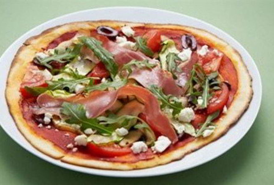 Полезная пицца