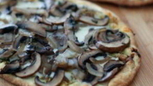 ШАГ 6. постная пицца с грибами