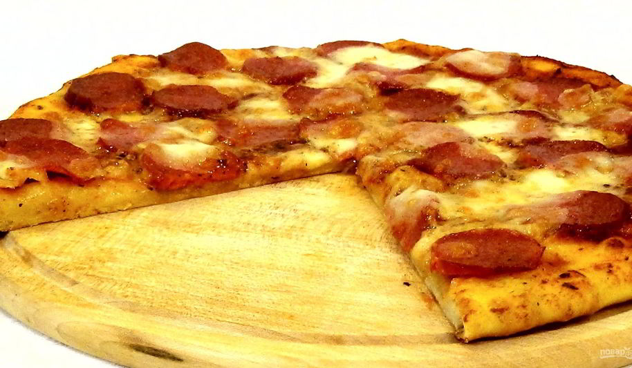 Рецепт простая и вкусная пицца