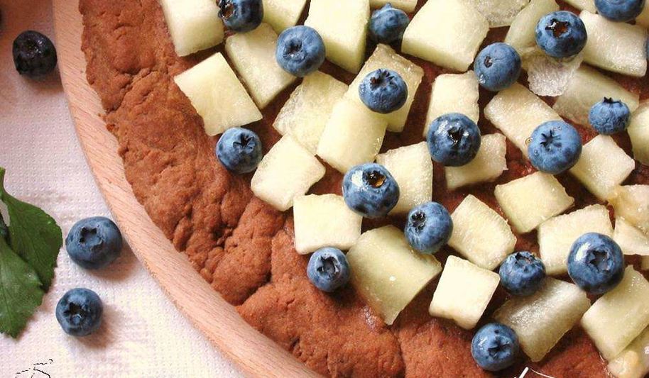 Рецепт шоколадая пицца с дыней