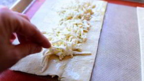 ШАГ 6. слоеная пицца с грибами