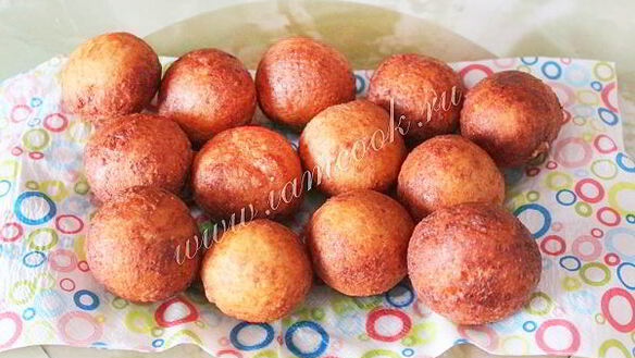 ШАГ 9. творожные пончики