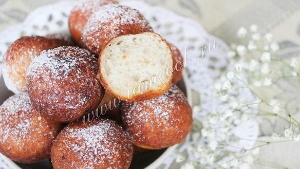 ШАГ 10. творожные пончики