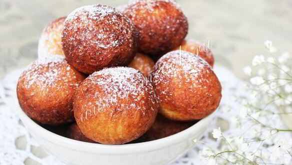 ШАГ 11. творожные пончики