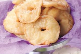 Яблочные пончики