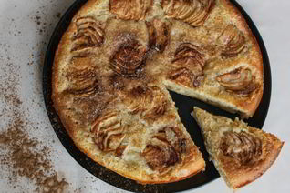 Шарлотка на кефире