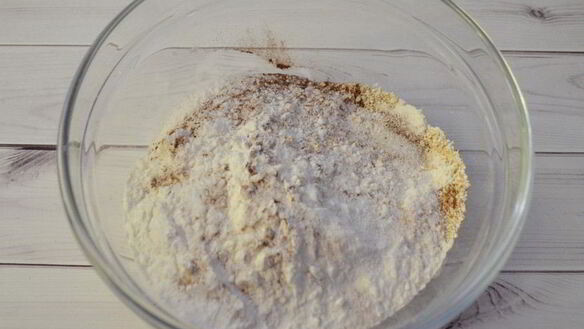 ШАГ 2. диетическая грушевая шарлотка