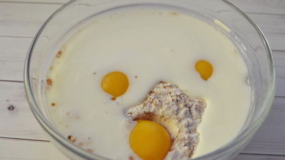 ШАГ 3. диетическая грушевая шарлотка