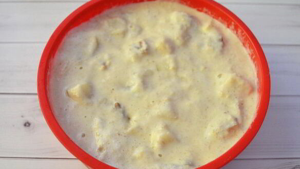 ШАГ 6. диетическая грушевая шарлотка