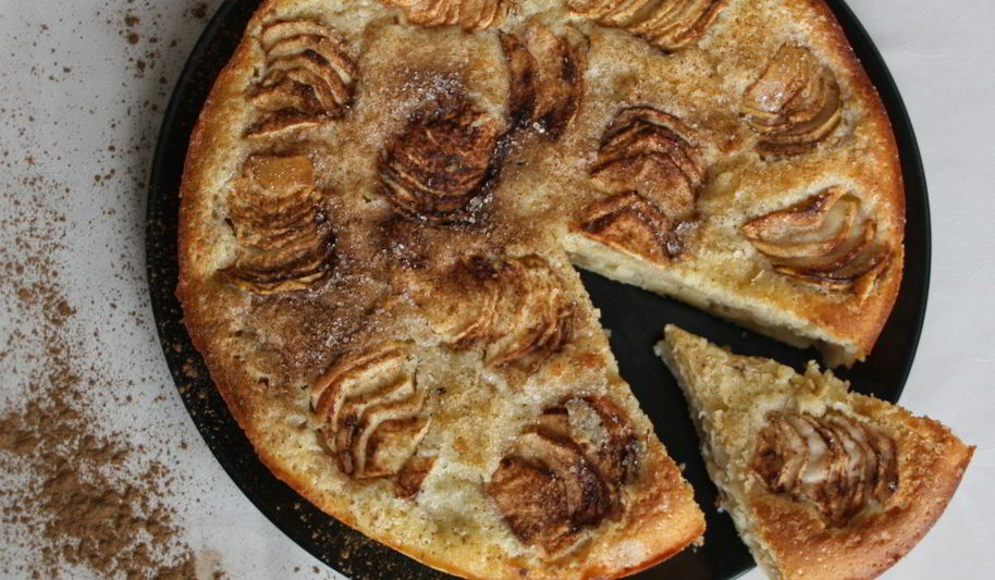 Рецепт двухслойная шарлотка