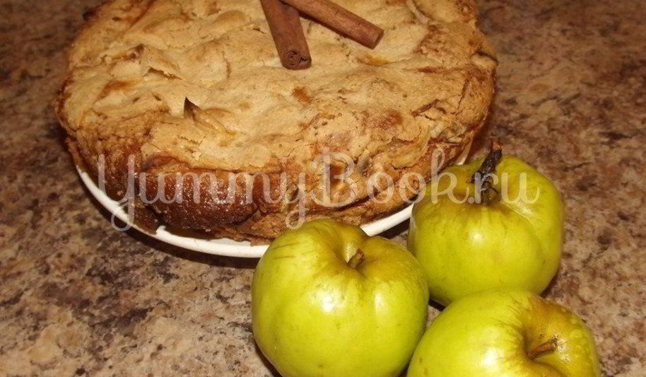 Рецепт идеальная шарлотка без лишних усилий