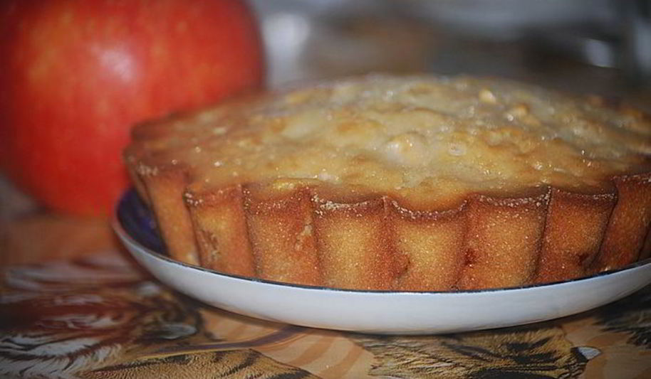 Рецепт легкая шарлотка