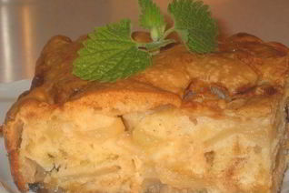 Неклассическая шарлотка Первая любовь