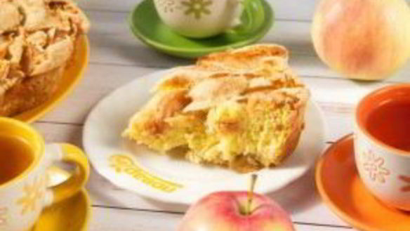 ШАГ 7. пирог с яблоками шарлотка