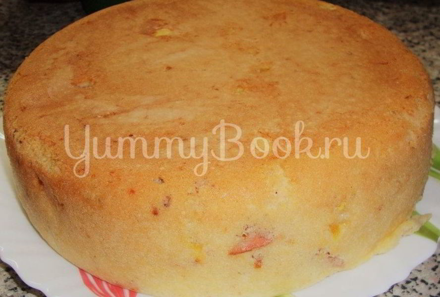 Простая шарлотка в мультиварке