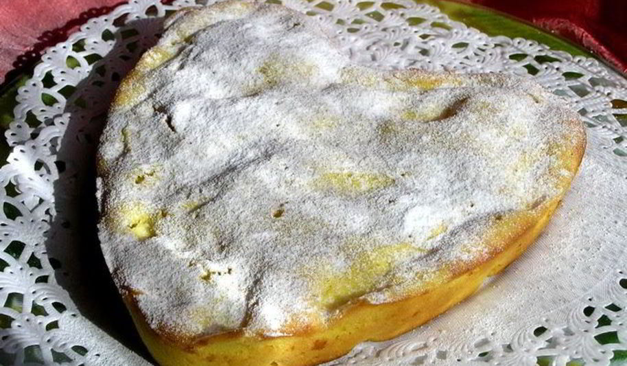 Рецепт простая шарлотка