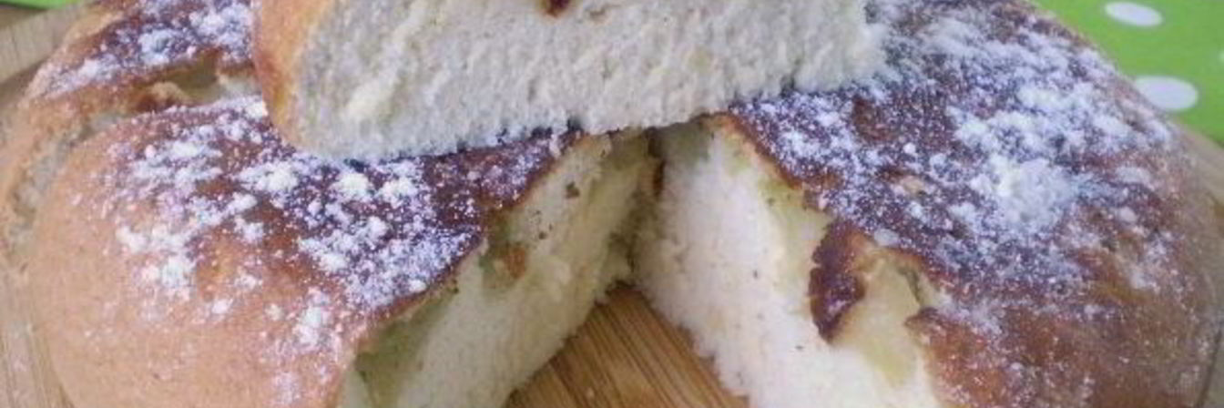 Шарлотка без дрожжей