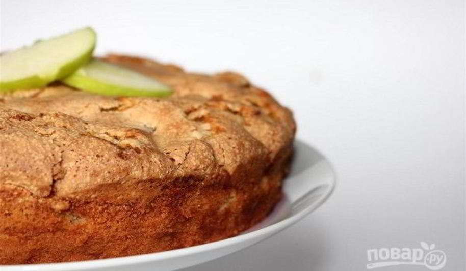 Рецепт шарлотка без корицы