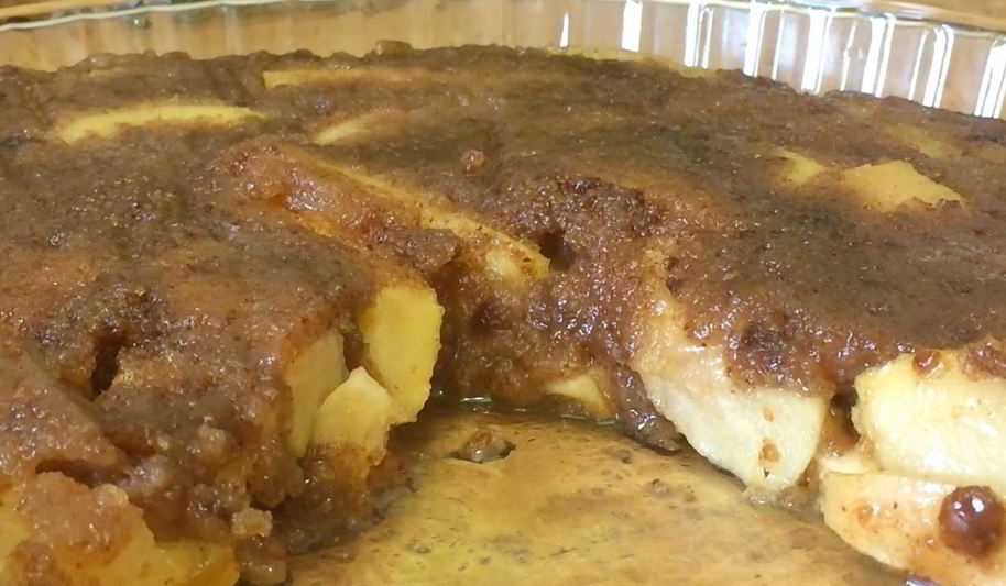 Рецепт шарлотка из ржаных сухарей