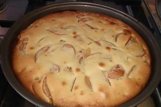 Шарлотка из яблок