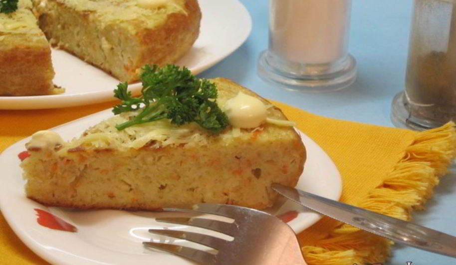 Рецепт шарлотка капустная