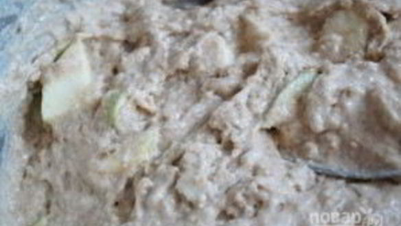 ШАГ 3. шарлотка на кефире в духовке