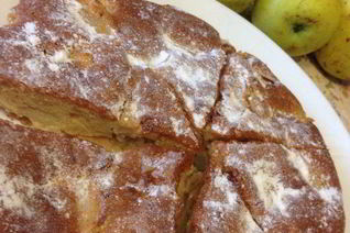 Шарлотка на скорую руку