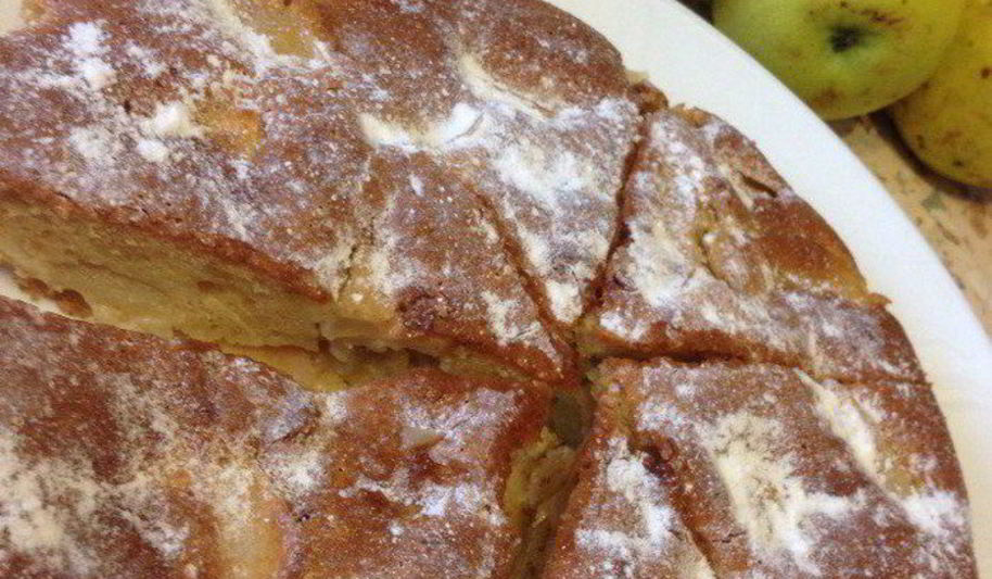 Рецепт шарлотка на скорую руку