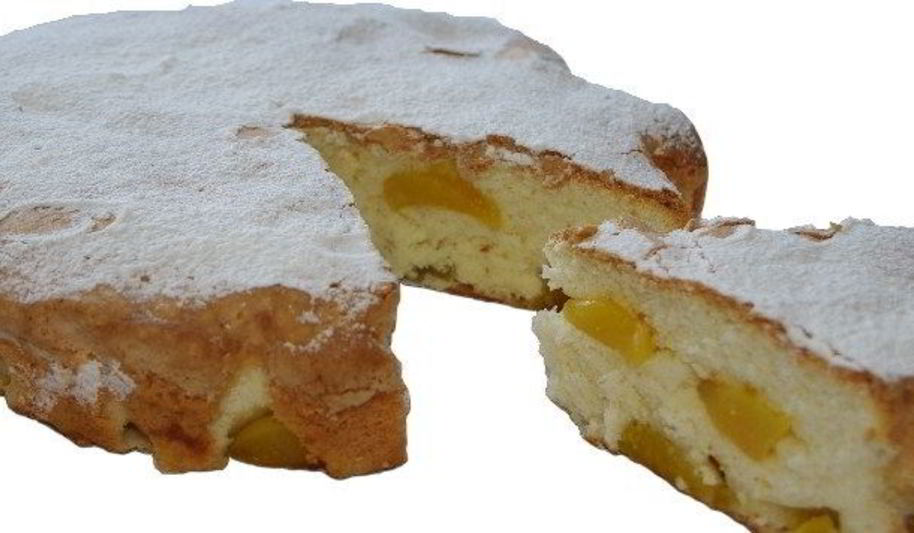 Рецепт шарлотка с апельсинами и яблоками