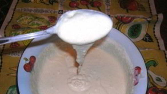 ШАГ 7. шарлотка с капустой на кефире