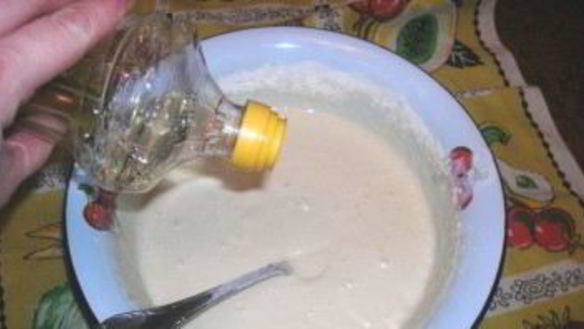 ШАГ 8. шарлотка с капустой на кефире