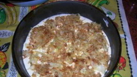 ШАГ 9. шарлотка с капустой на кефире