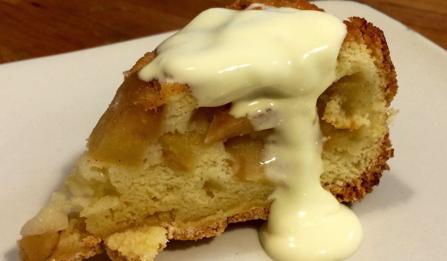 Рецепт шарлотка с корицей и яблоками