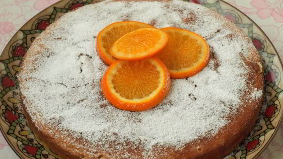 ШАГ 6. шарлотка с мандаринами