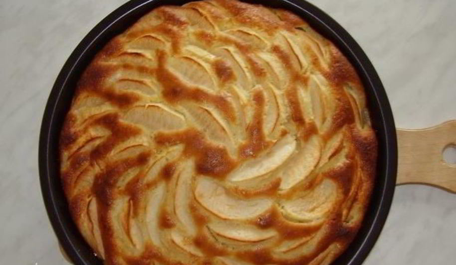 Рецепт шарлотка с разрыхлителем