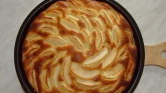 ШАГ 8. шарлотка с разрыхлителем