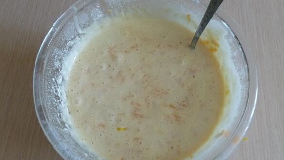 ШАГ 2. шарлотка с тыквой и печеньем