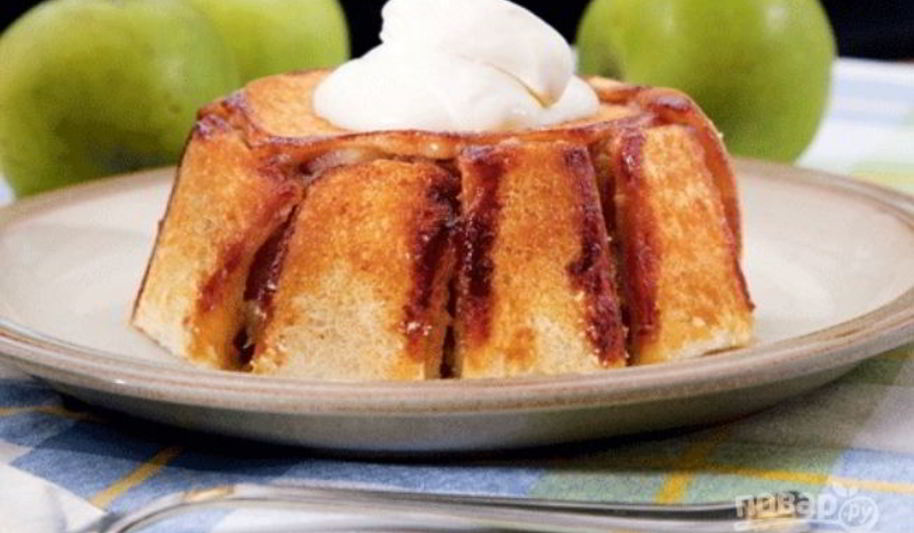 Рецепт шарлотка с яблоками, простая и вкусная